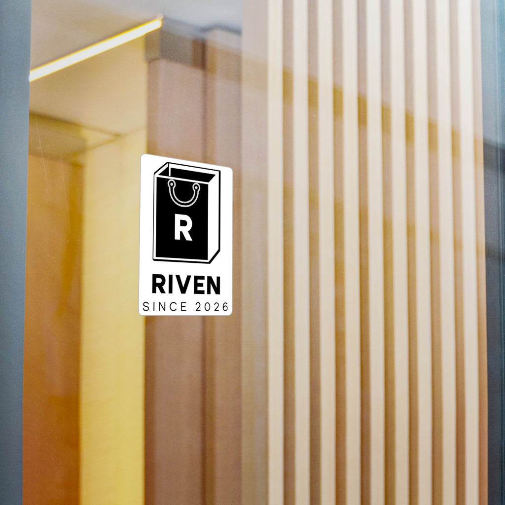 Sticker — RIVEN Logo Kiss-Cut Vinyl Decal (Since 2026)
