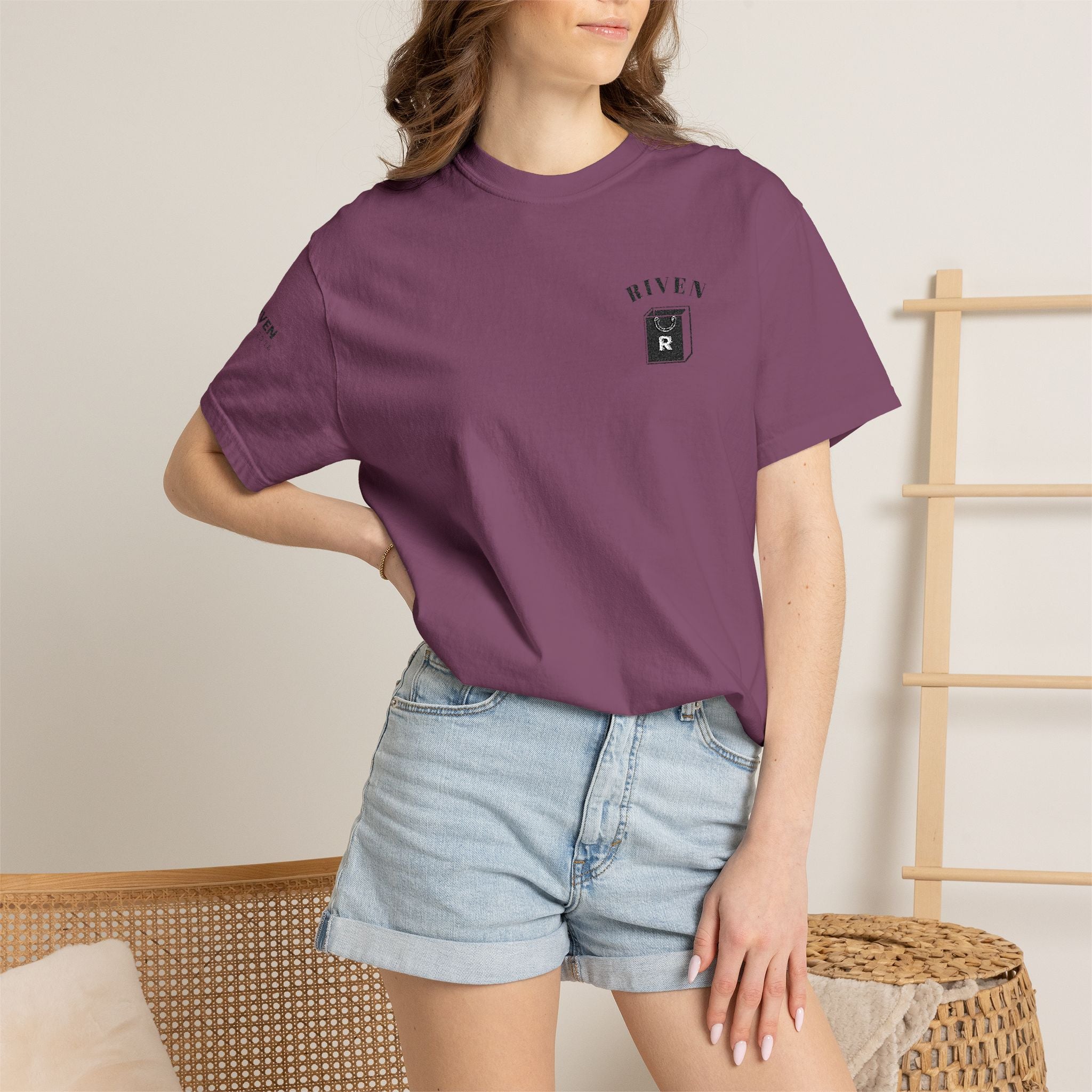 River Bear Graphic T-Shirt — Minimal Outdoor Crew Tee