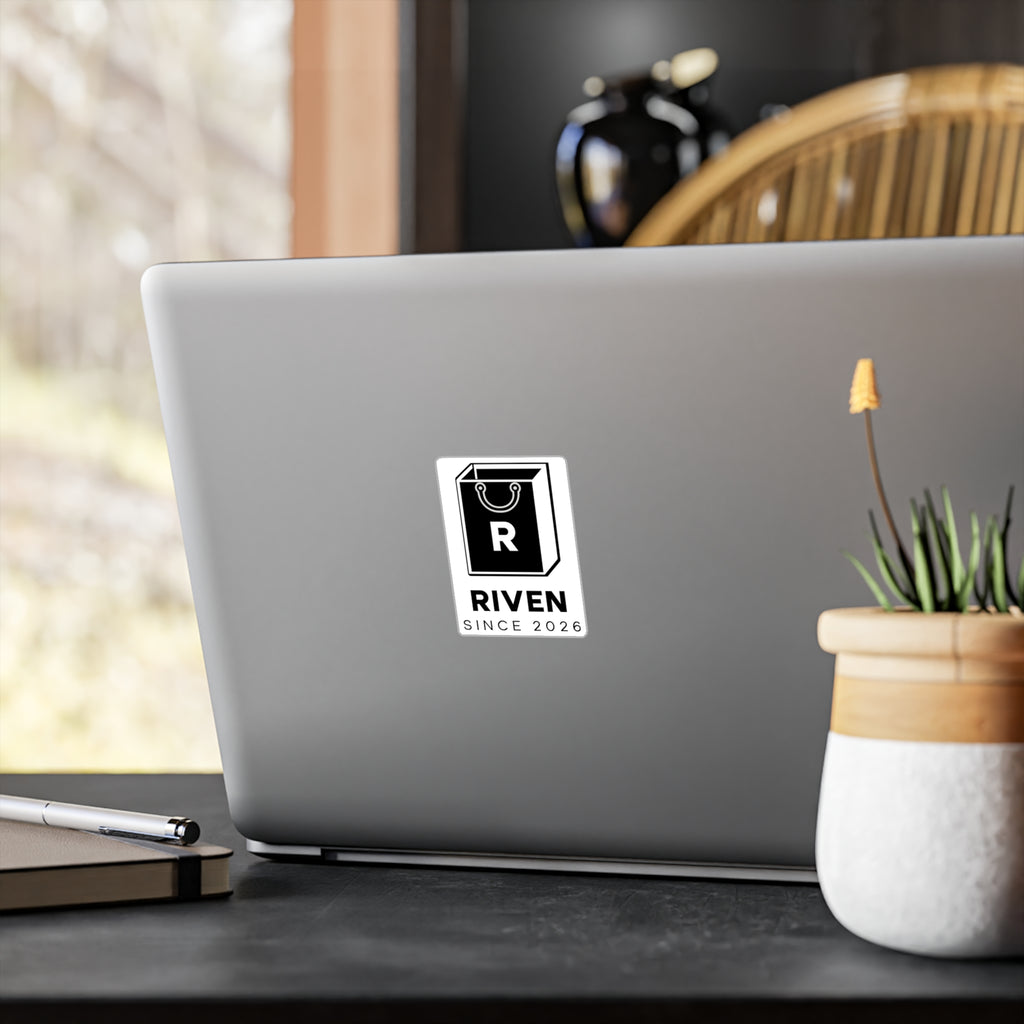 Sticker — RIVEN Logo Kiss-Cut Vinyl Decal (Since 2026)